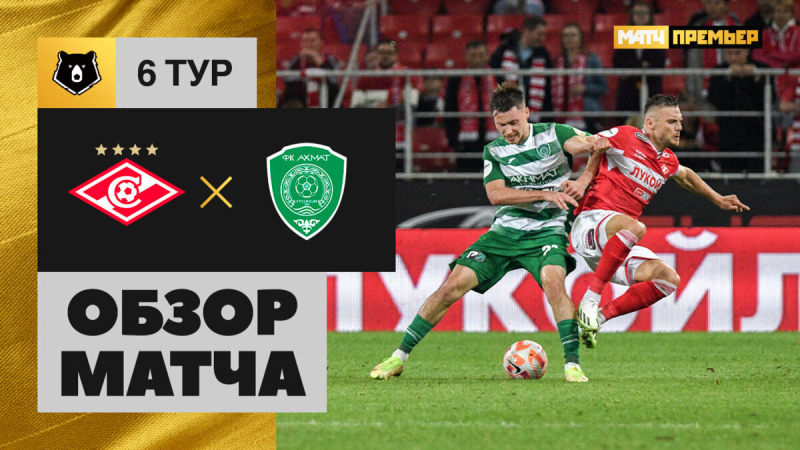 Спартак &mdash; Ахмат. Лучшие моменты